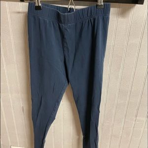 Lands End girls navy leggings size 10-12